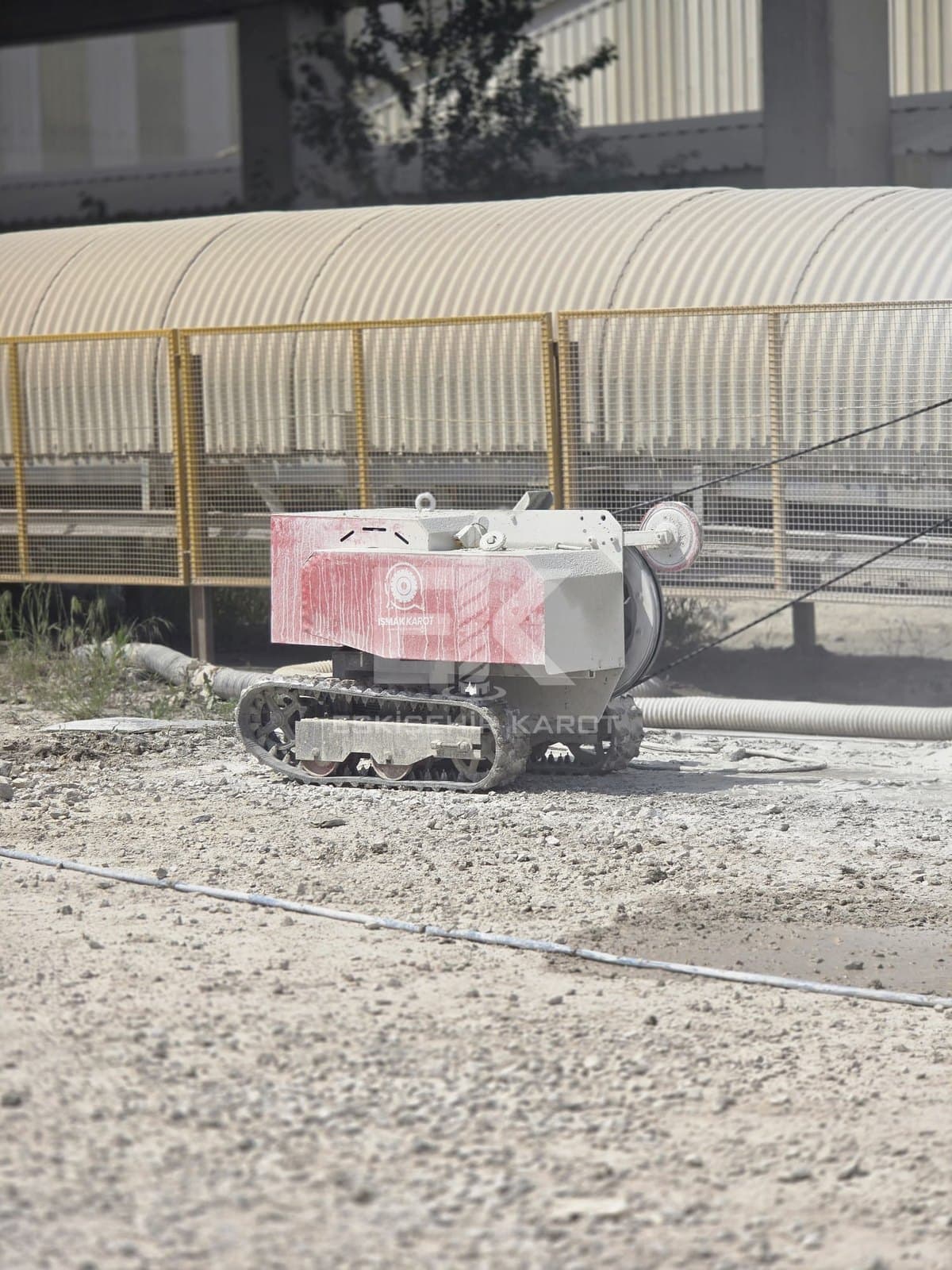 ESOGÜ Laboratuvarında Tesisat Geçişleri Beton Delme
